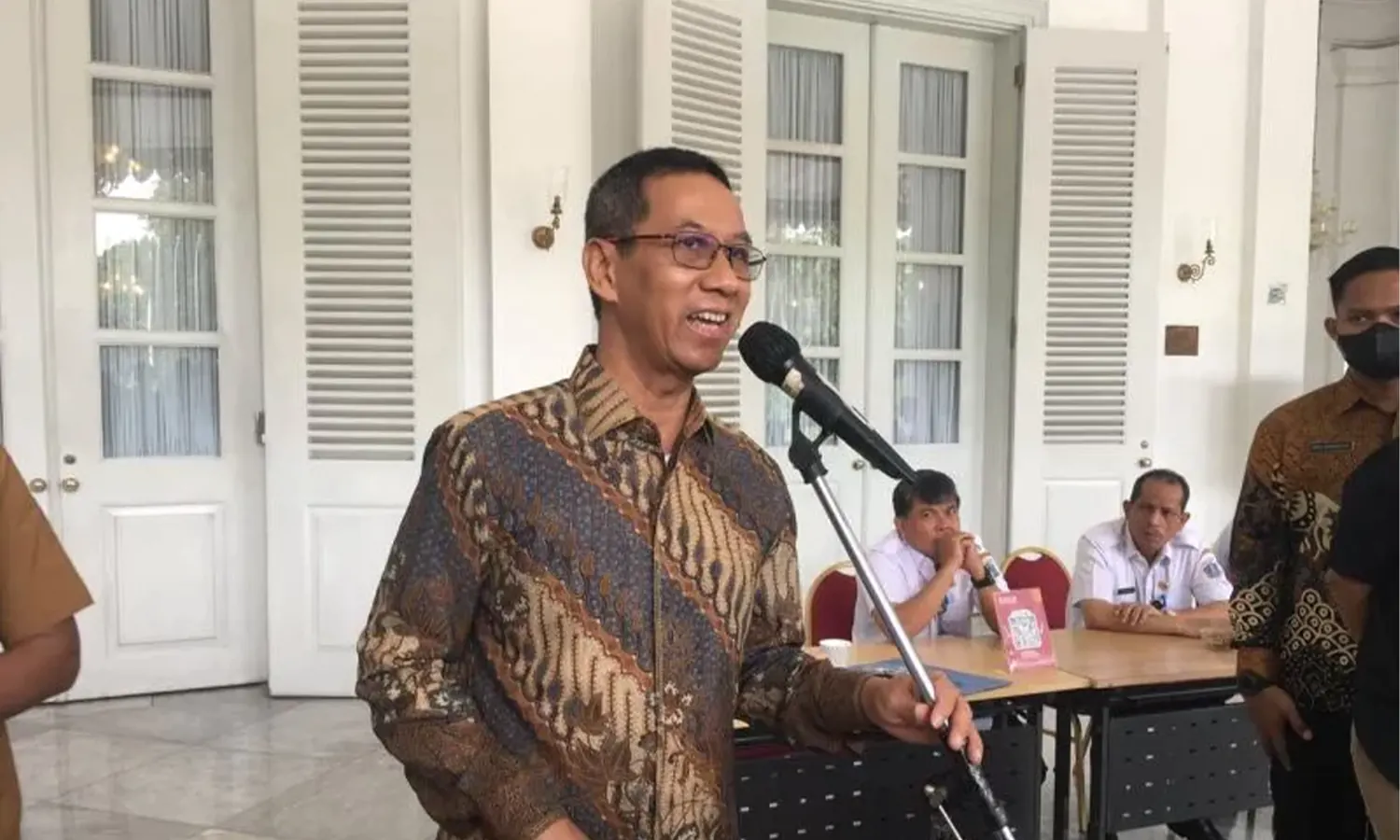 Guna Antisipasi Longsor, Pj Gubernur Minta BPBD DKI Koordinasi dengan BMKG-BNPB